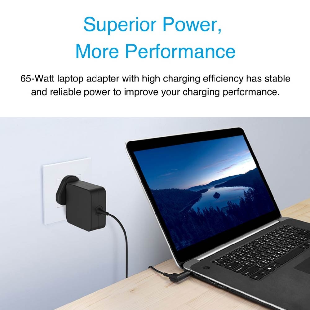 Innergie Universal 65W Laptop Adapter Charger With Built In Cable