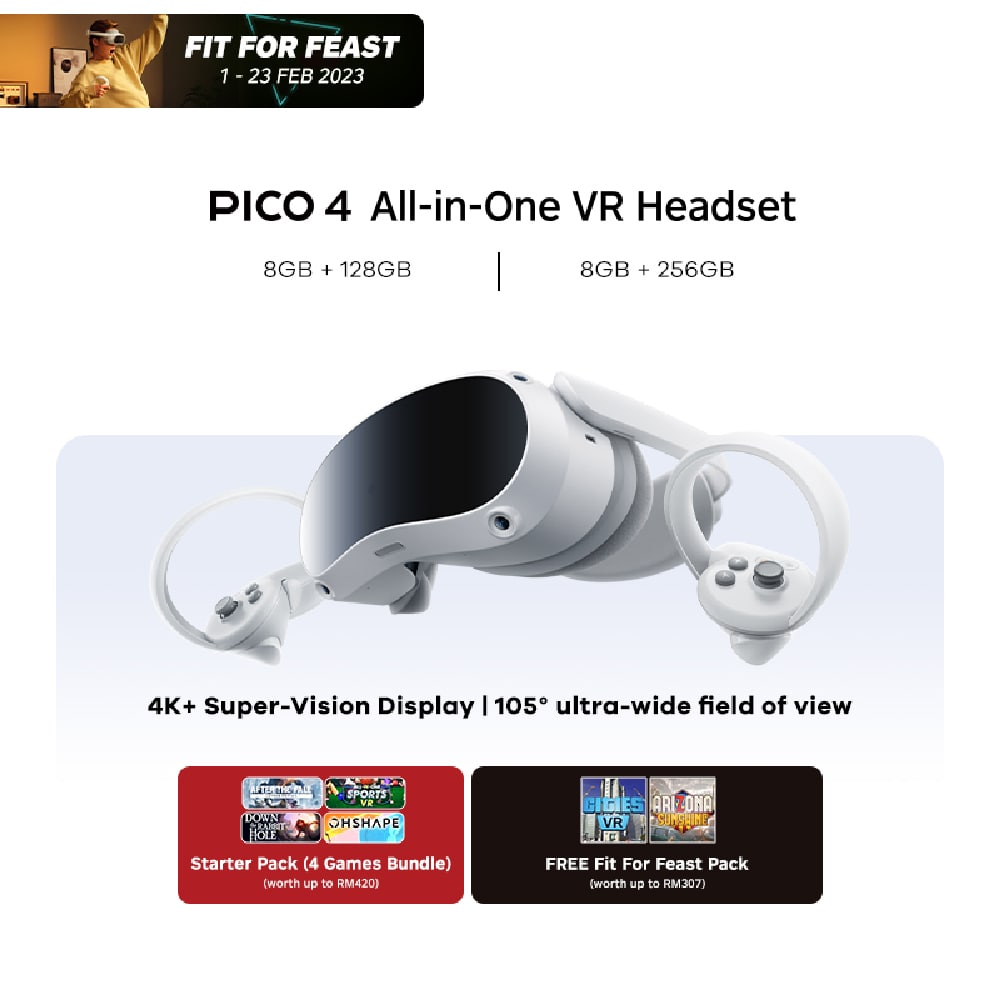 PICO 4 All-In-One VR Headset