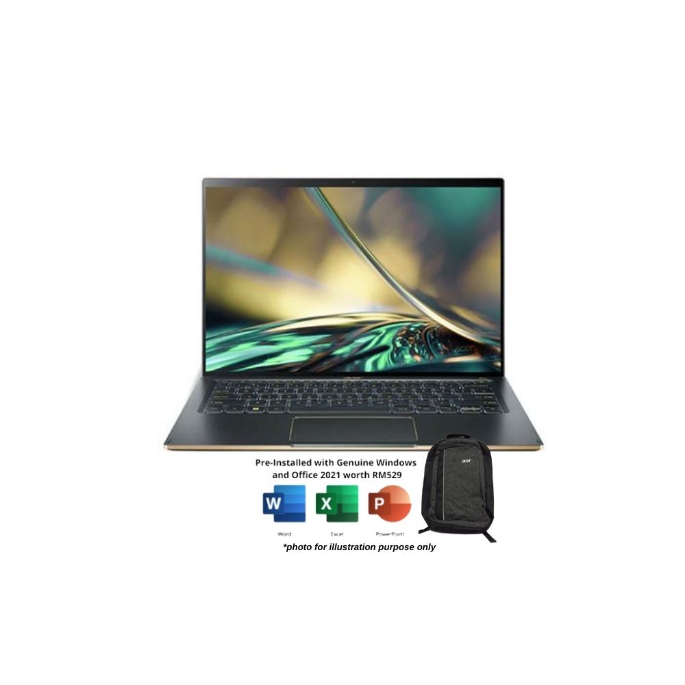 Acer Swift 5 SF514-56T-50Q1 Mist Green Laptop | i5-1240P EVO | 8GB RAM