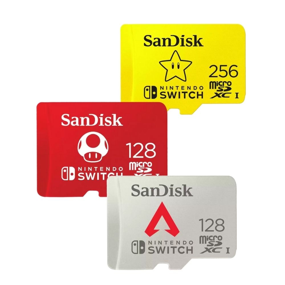 SanDisk MicroSD Gaming Switch C10 U3 Memory Card