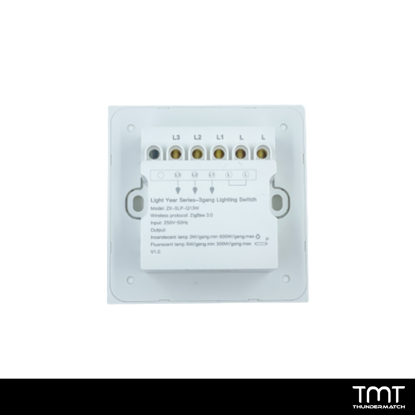 Primero ZXSLPQ13W Smart Light Switch 1Gang / 2 Gang / 3 Gang