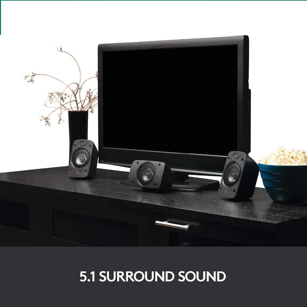 Logitech Z906 Thx 51 Surround Sound Speaker System 9908