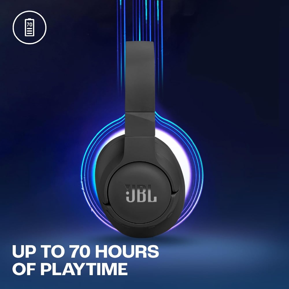 JBL Tune 770NC Adaptive Noise Cancelling Headphones Over-Ear Thunder | Match