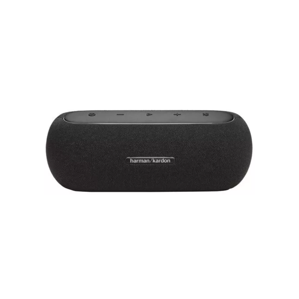 Harman Kardon Luna Elegant Portable Bluetooth Speaker - Superior Sound | Up to 12 hours Battery Life (Black/Grey)