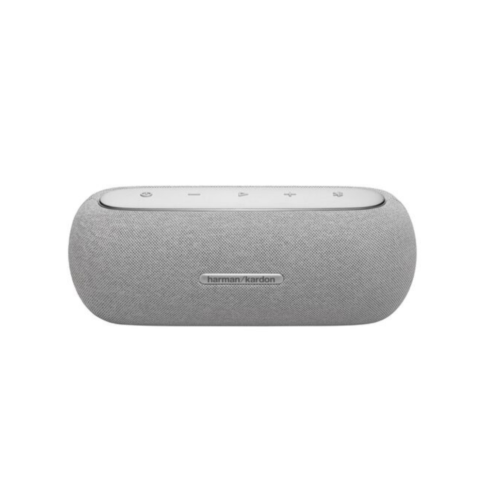 Harman Kardon Luna Elegant Portable Bluetooth Speaker - Superior Sound | Up to 12 hours Battery Life (Black/Grey)