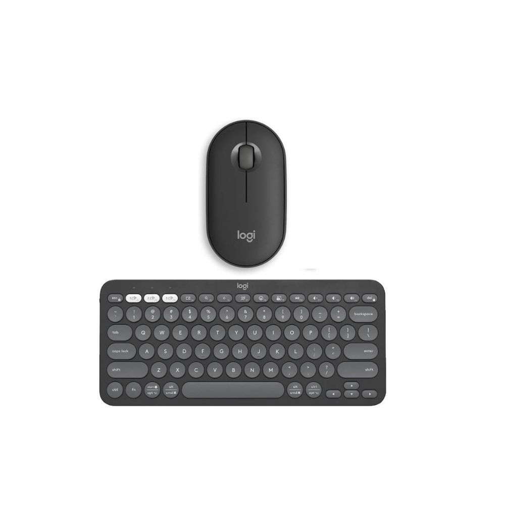 Logitech Pebble 2 Bluetooth Keyboard and Mouse Combo K380s + M350s