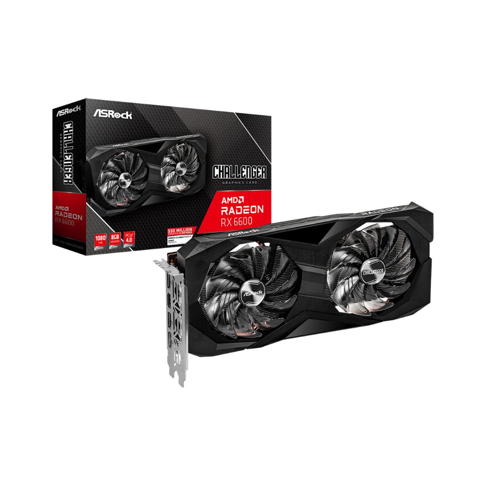 ASRock Radeon RX 6600 Challenger D