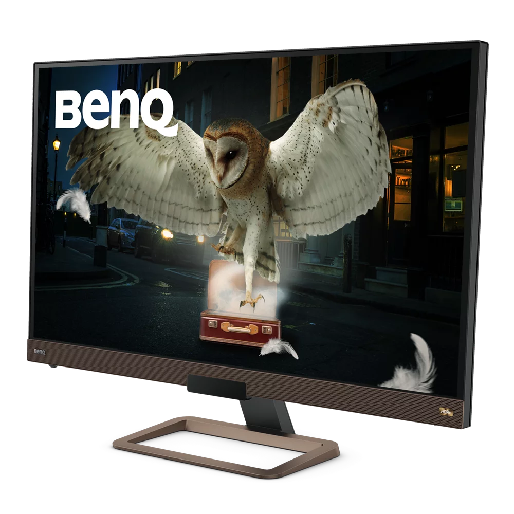 BenQ Monitor EW3280U 4K HDR 32.0" Monitor | 5ms | 4K (3840*2160) | IPS Panel | HDR 400 | HDMI&DP&USB Type-C | VESA | FreeSync | 3Y Onsite Warranty