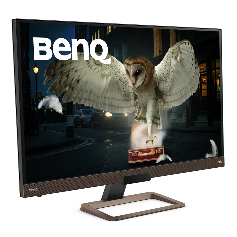 BenQ Monitor EW3280U 4K HDR 32.0" Monitor | 5ms | 4K (3840*2160) | IPS Panel | HDR 400 | HDMI&DP&USB Type-C | VESA | FreeSync | 3Y Onsite Warranty