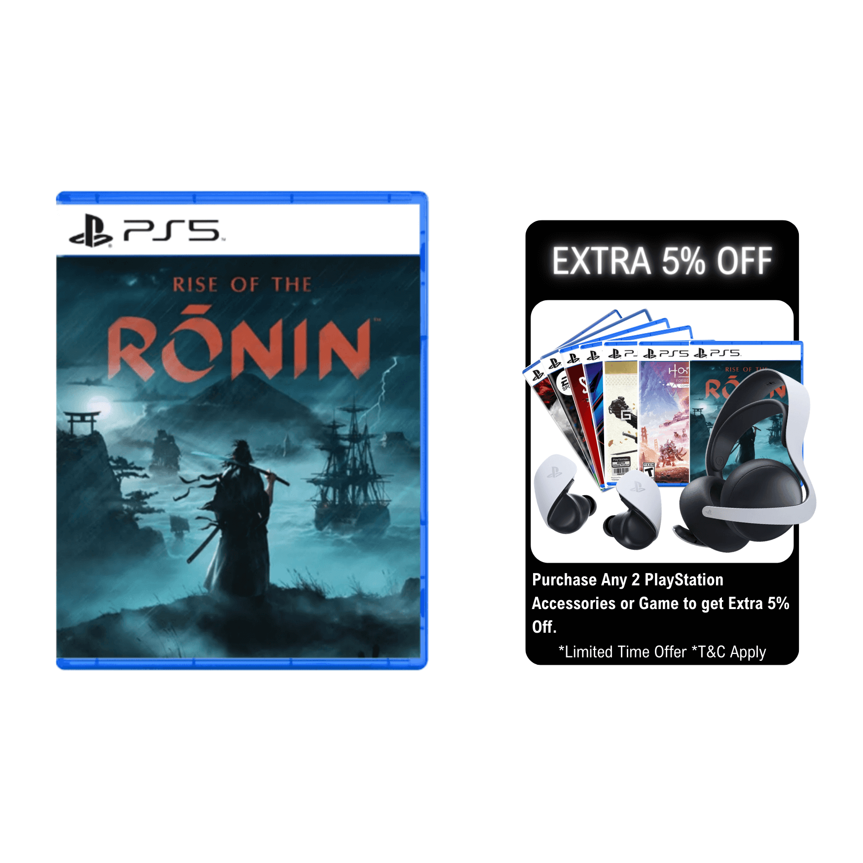 PRE ORDER ETA 30 3 2024 Sony PS5 Game Rise of the Ronin PS5 ANY