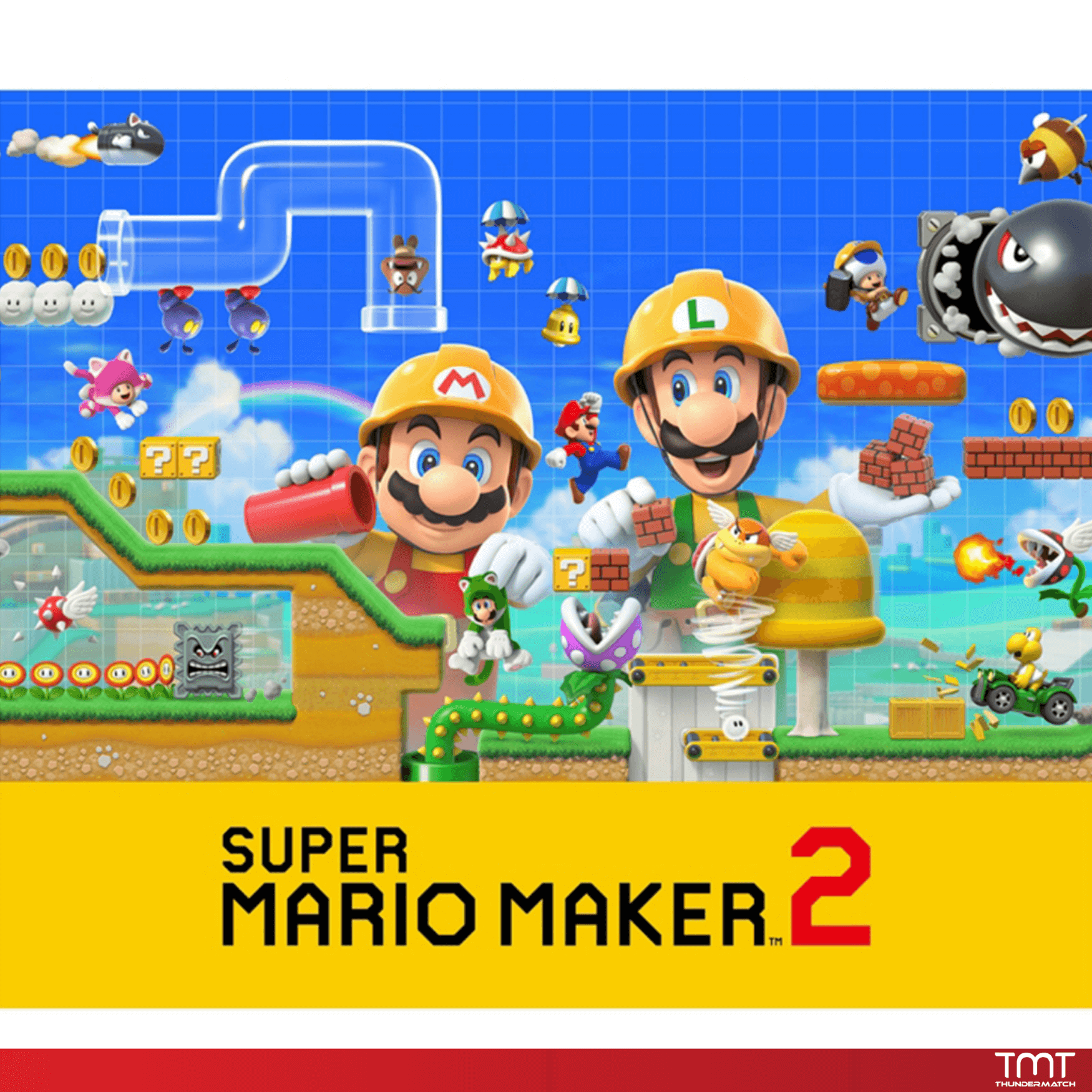 Nintendo Switch Game Super Mario Maker 2 | Thunder Match