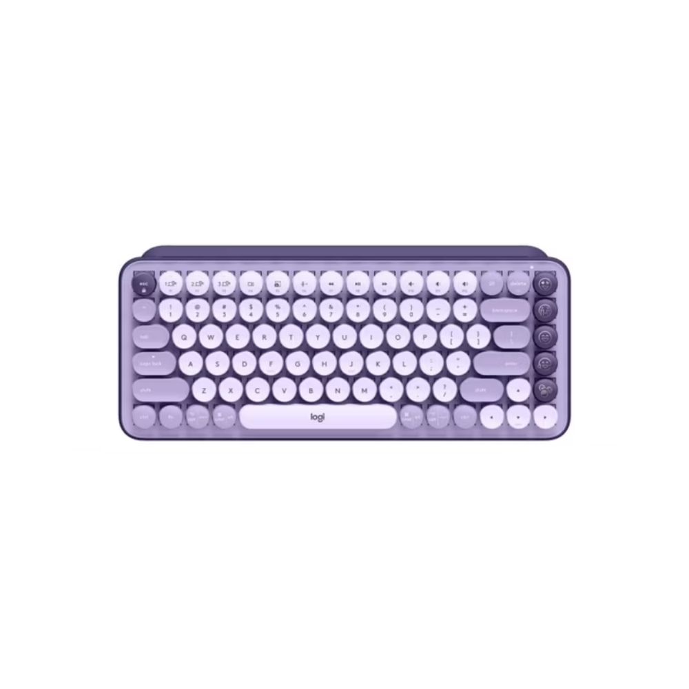 Logitech POP Keys Mechanical Wireless Keyboard with Customisable Emoji Keys