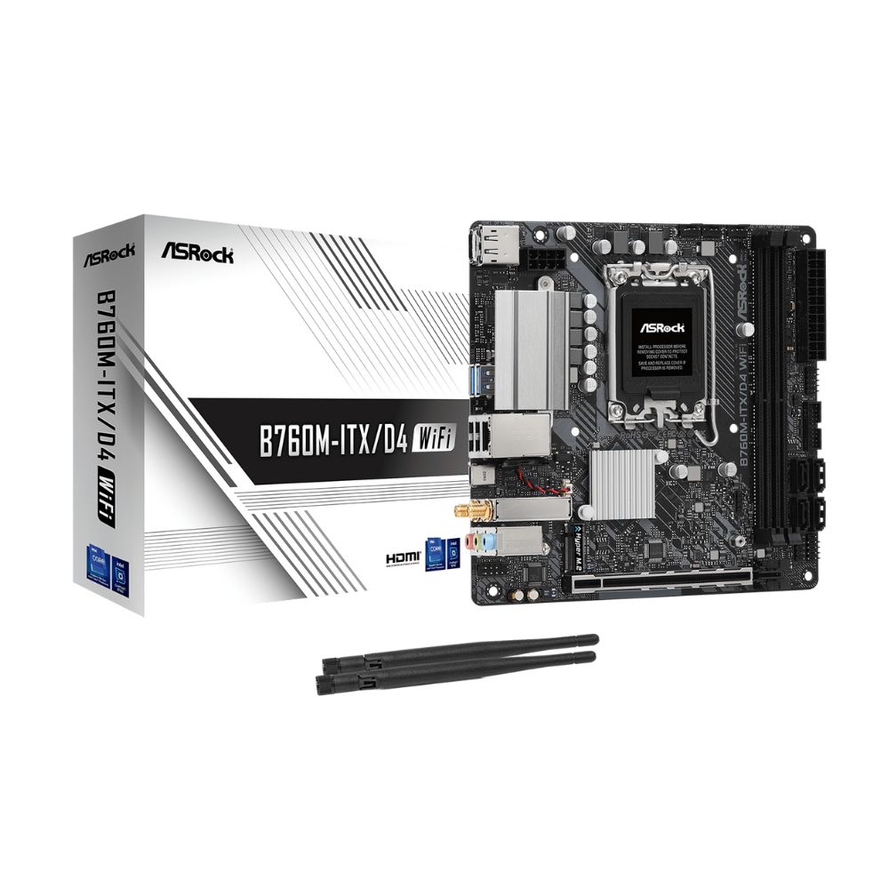 ASRock B760M-ITX/D4 WIFI ITX Motherboard