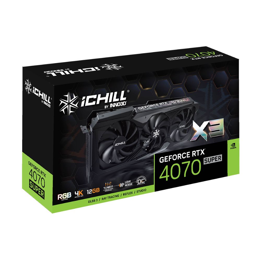 INNO3D GeForce RTX 4070 SUPER iCHILL X3