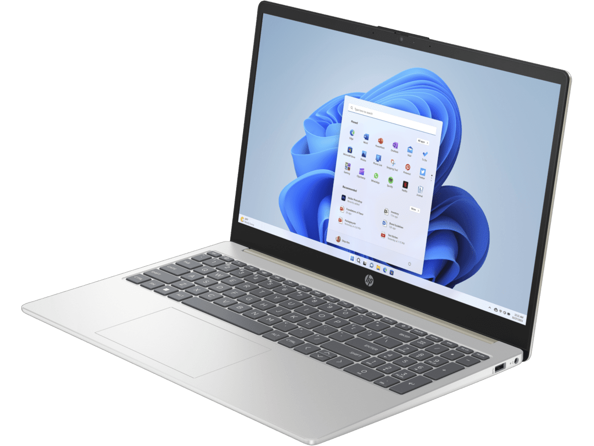 HP 15-fc0208AU/fc0209AU Laptop | AMD Ryzen 5 7430U | 16GB RAM 512GB SSD | 15.6" FHD(1920x1080) | AMD Radeon | MS Office H&S 2021 | Win11 | 2Y Warranty