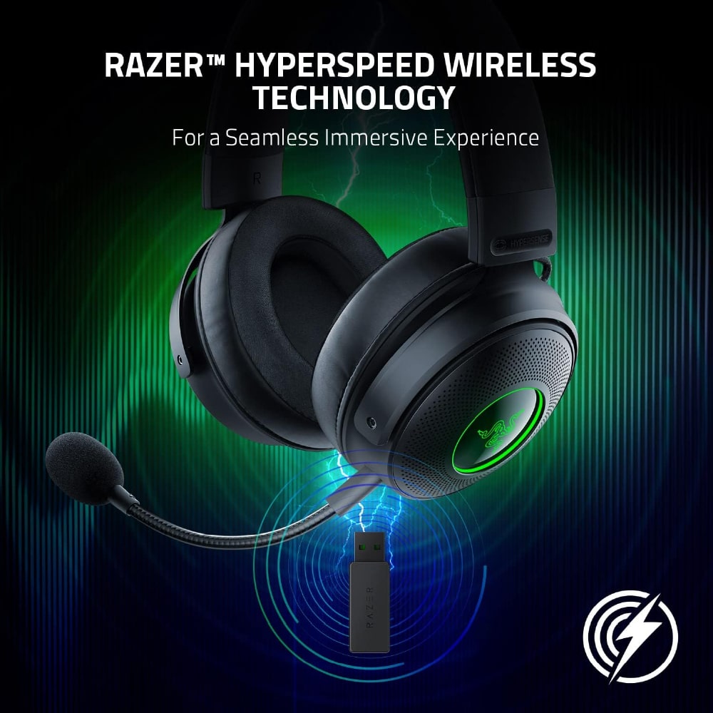 Razer Kraken V3 Pro Haptic Wireless Gaming Headphones