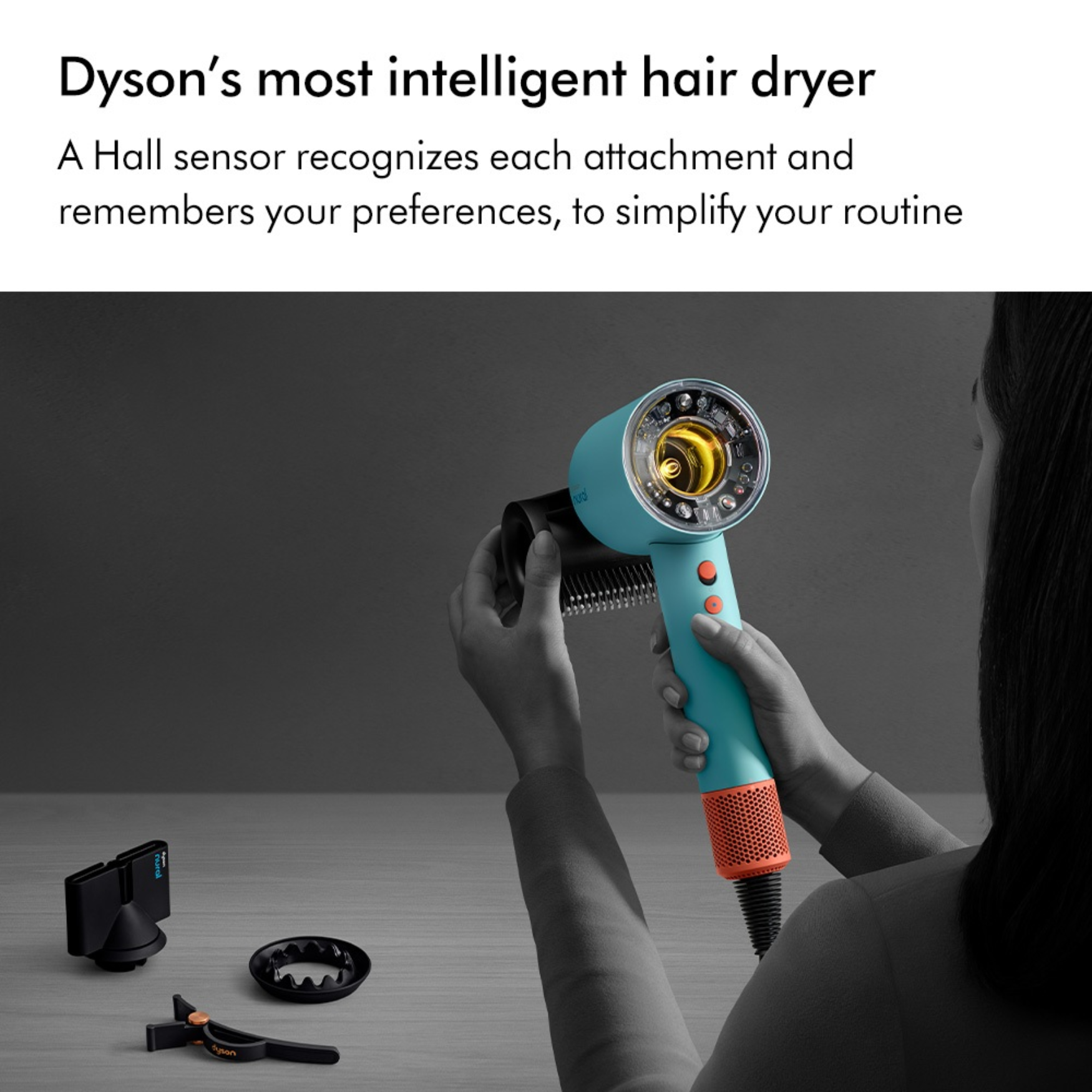 Dyson Supersonic Nural Hair Dryer HD16 Ceramic Patina Topaz