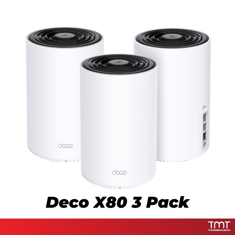 TP-Link Deco X80 AX6000 Dual Band Mesh WiFi 6 System