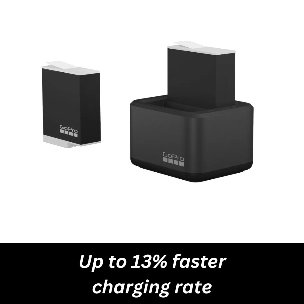 GoPro Dual Battery Charger + Enduro Batteries