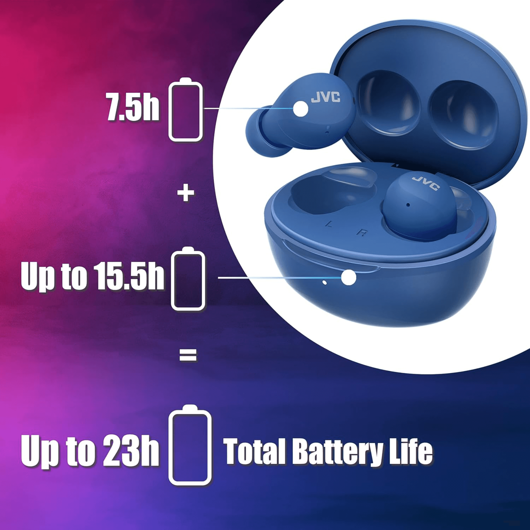 JVC A6T TWS True Wireless Earbuds