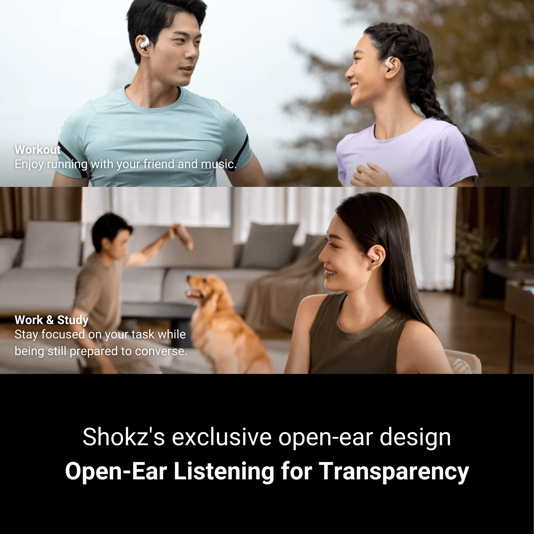 Shokz OpenFit Air Open Ear headphones