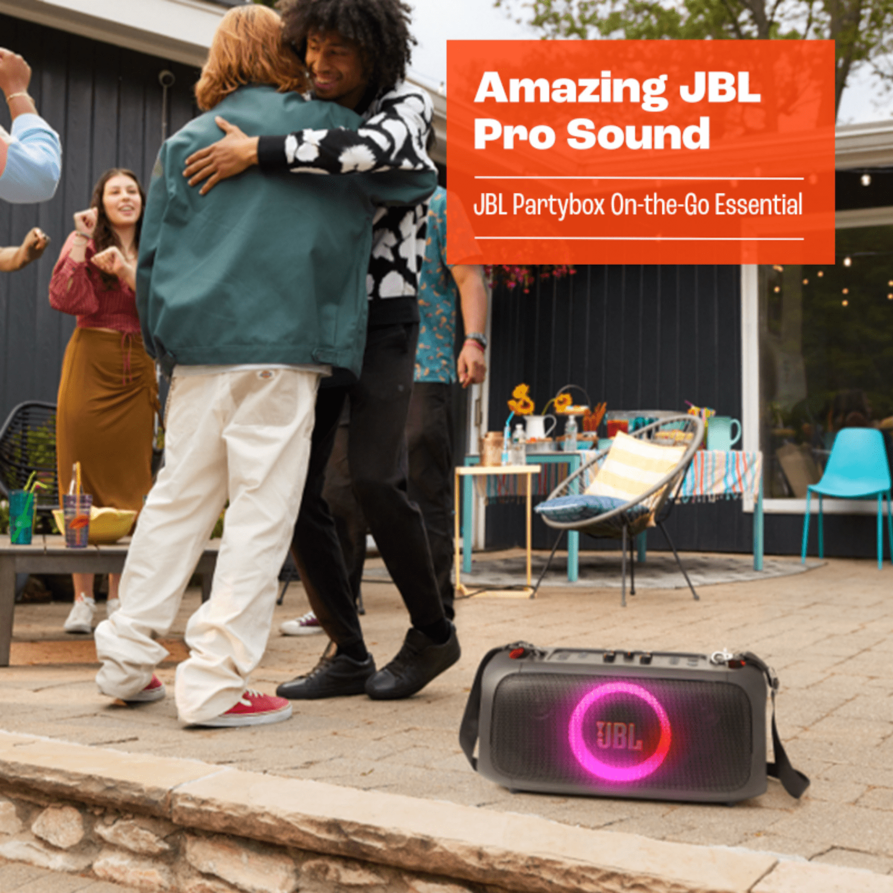 JBL Partybox ON-THE GO Essential Portable Party Speaker