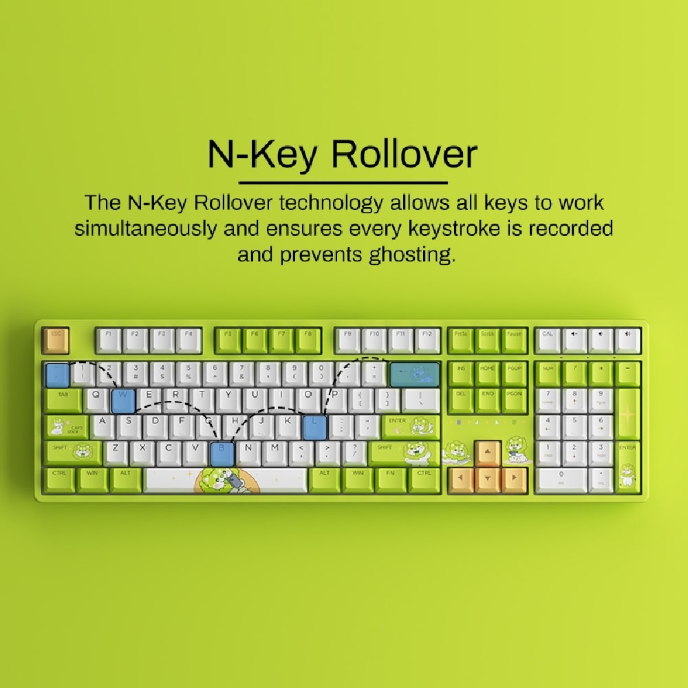 Akko Cabbage Dog 5108B Plus Fully Assembled Keyboard