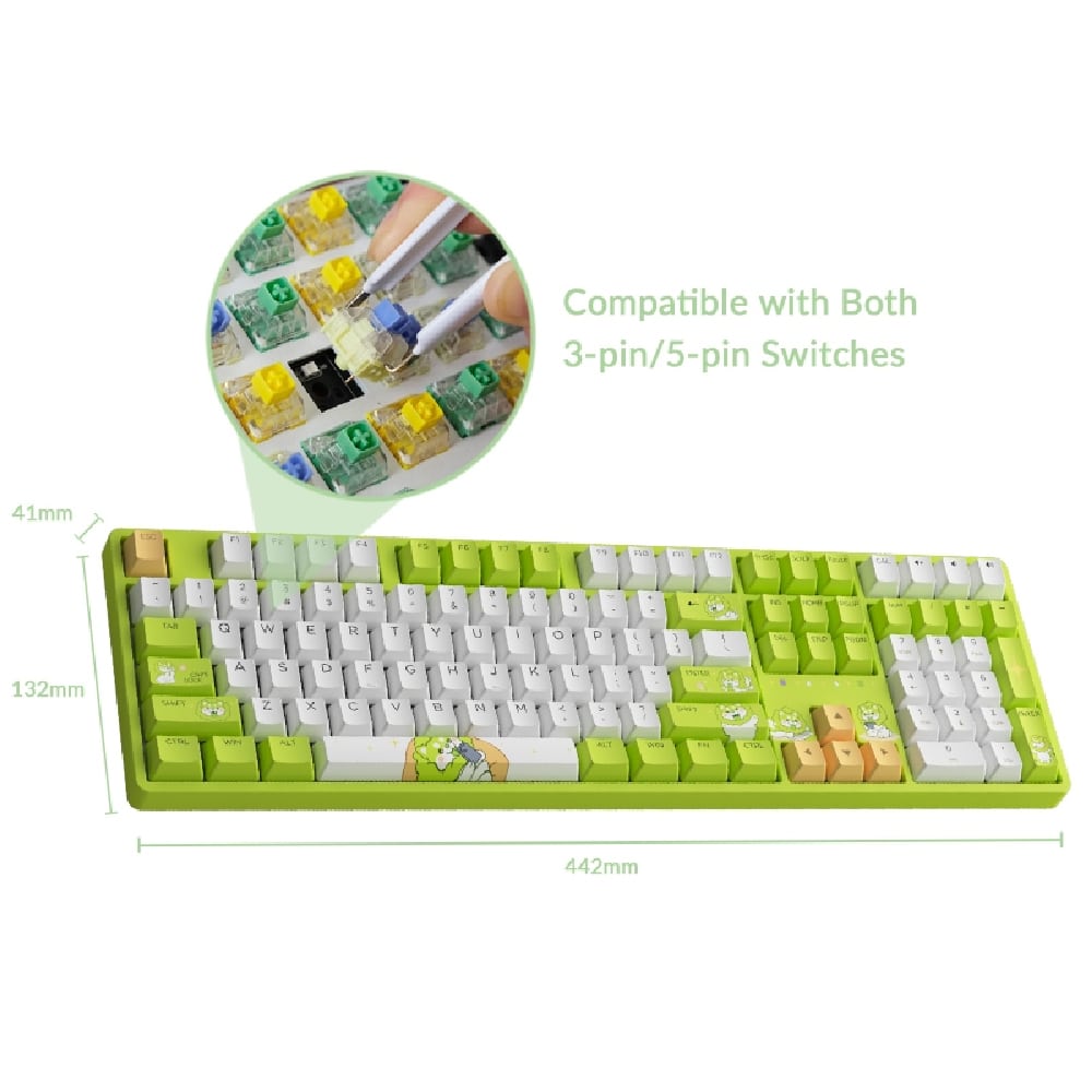 Akko Cabbage Dog 5108B Plus Fully Assembled Keyboard