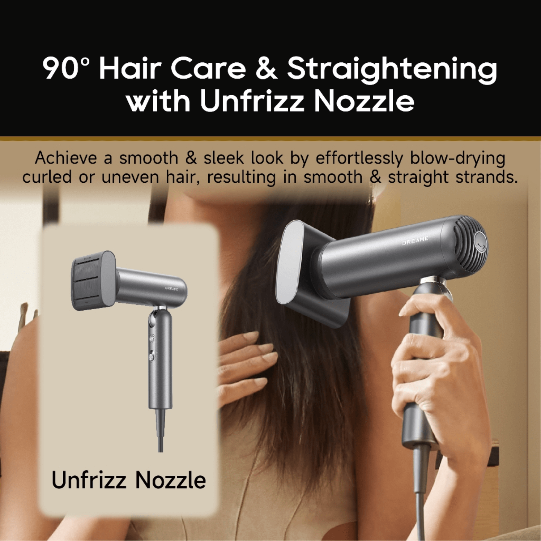 Dreame Pocket Hair Dryer Space Gray