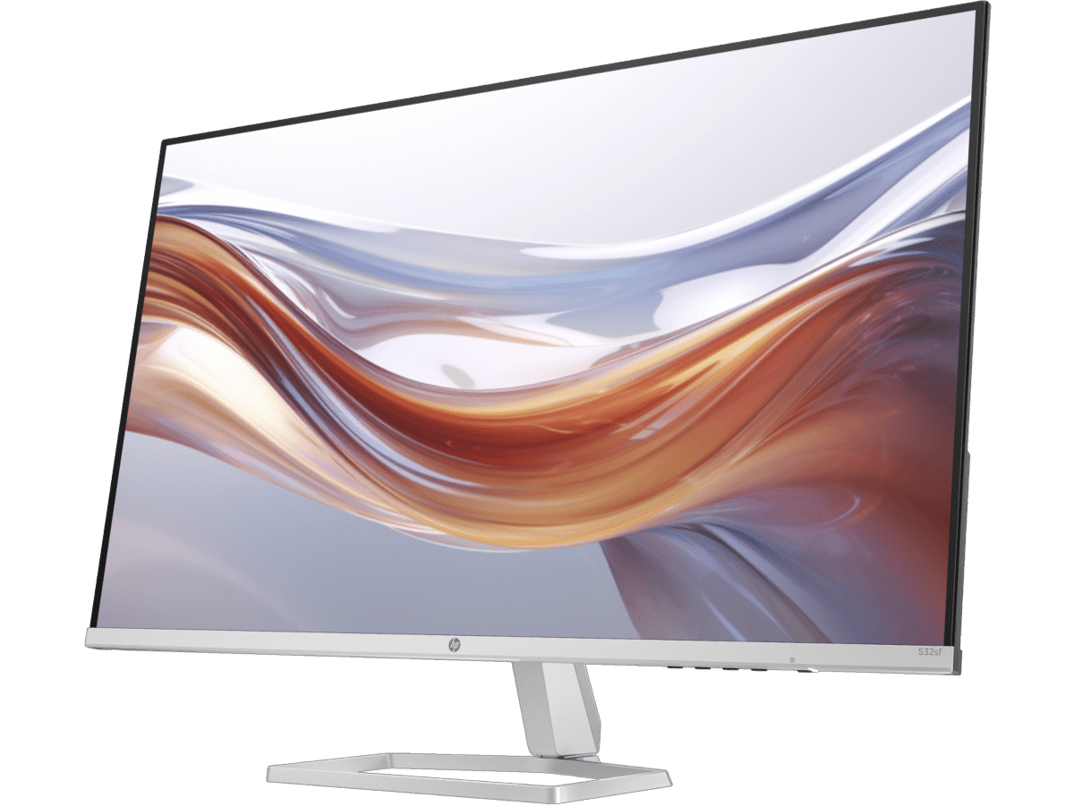 HP 532sf 32" Monitor | 7ms | 100Hz | FHD (1920x1080) | VA Panel | HDMI & VGA | sRGB 99% | AMD FreeSync | 3Y Warranty