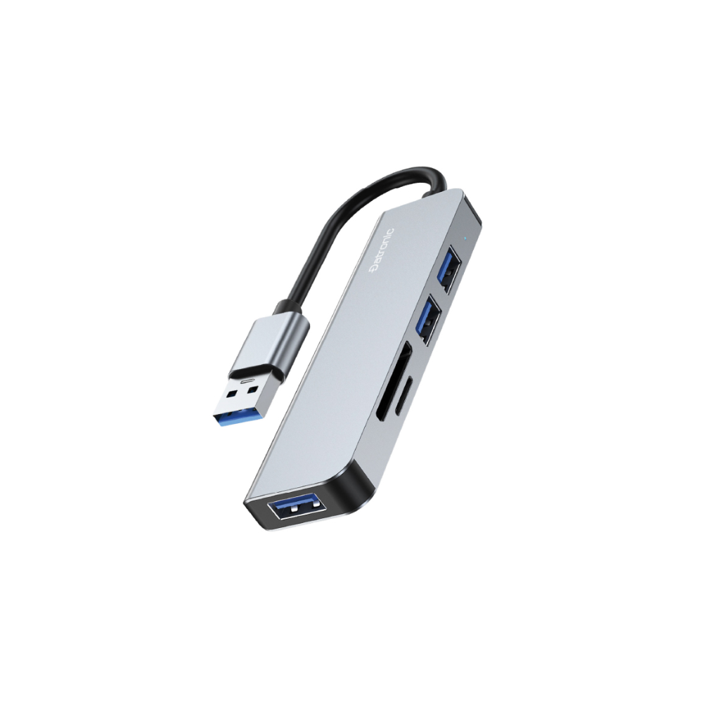 Datronic USB 3.0 to 3-Port USB Hub with SD/TF Card Reader (DUSB-340)