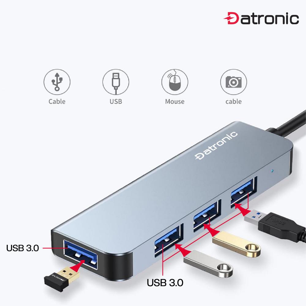 Datronic USB 3.0 to 4-Port USB Hub (DUSB-342)