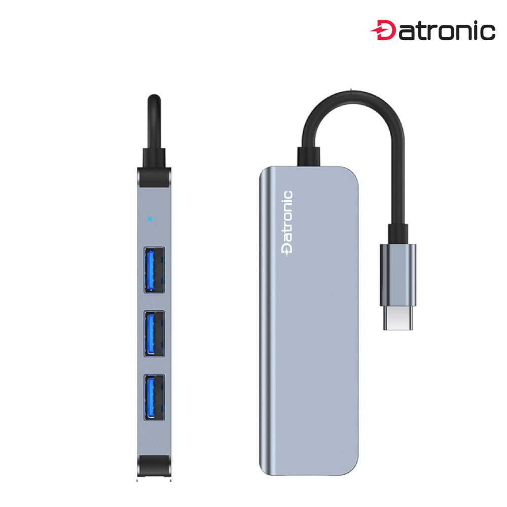 Datronic USB-C to 4-Port USB Hub (DUSB-343)