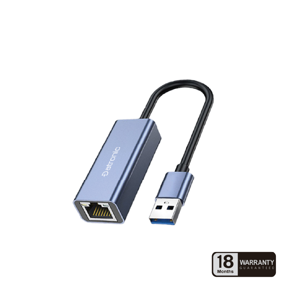 Datronic USB 3.0 to RJ45 Gigabit Ethernet Adapter (DUSB-418)