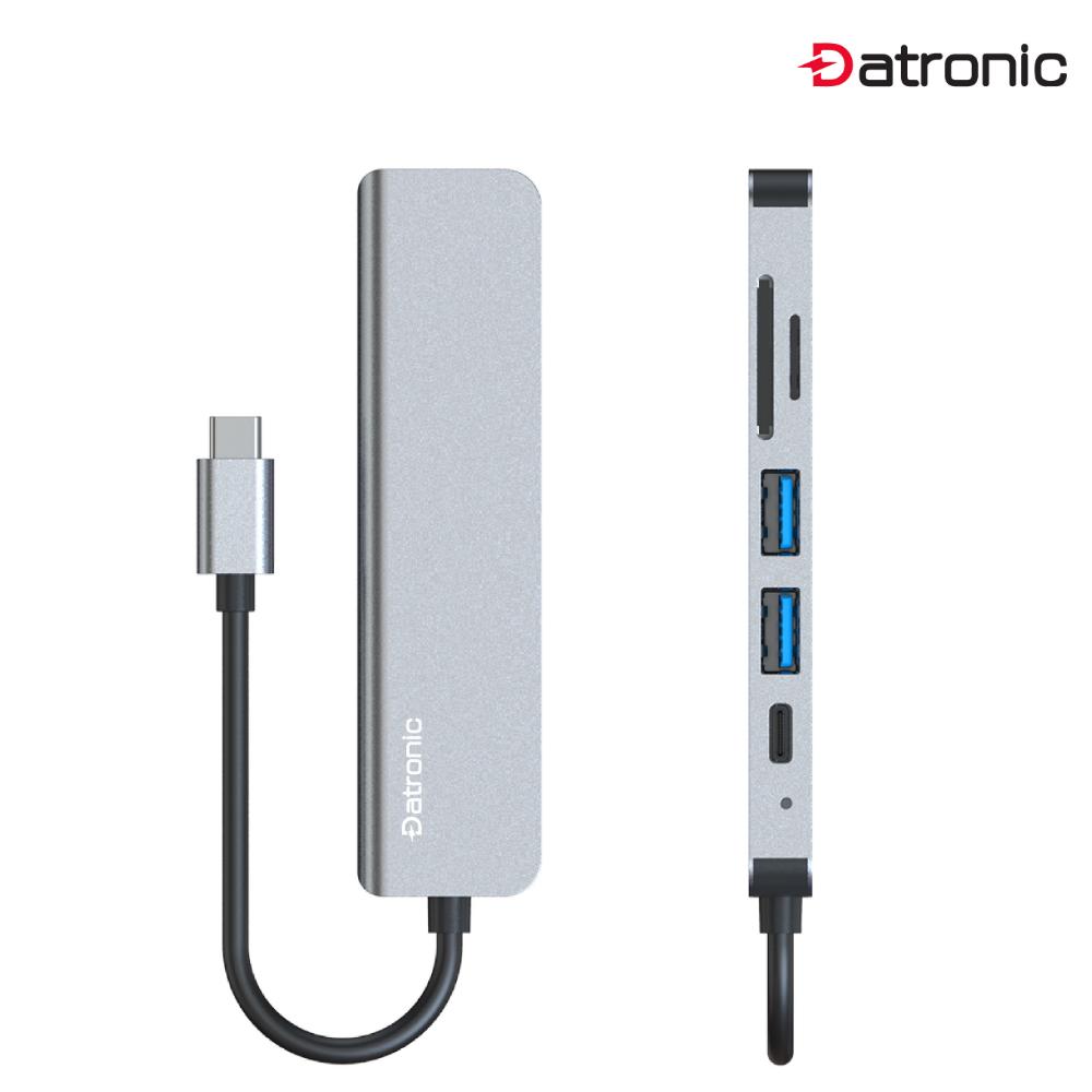 Datronic USB-C 6in1 4K HDMI Multiport with PD87w (DUSBC-211)