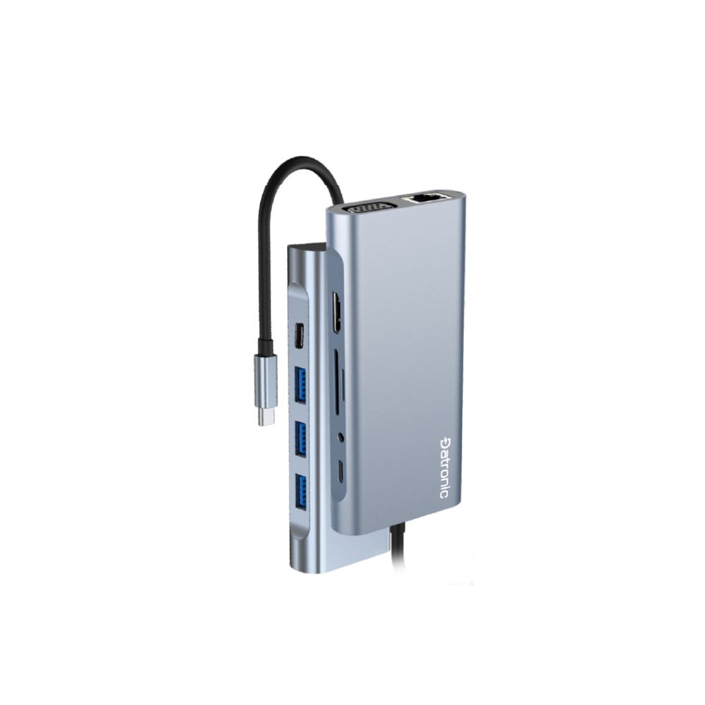 Datronic USB-C 11in1 Full Function Multiport with PD100w (DUSBC-215)