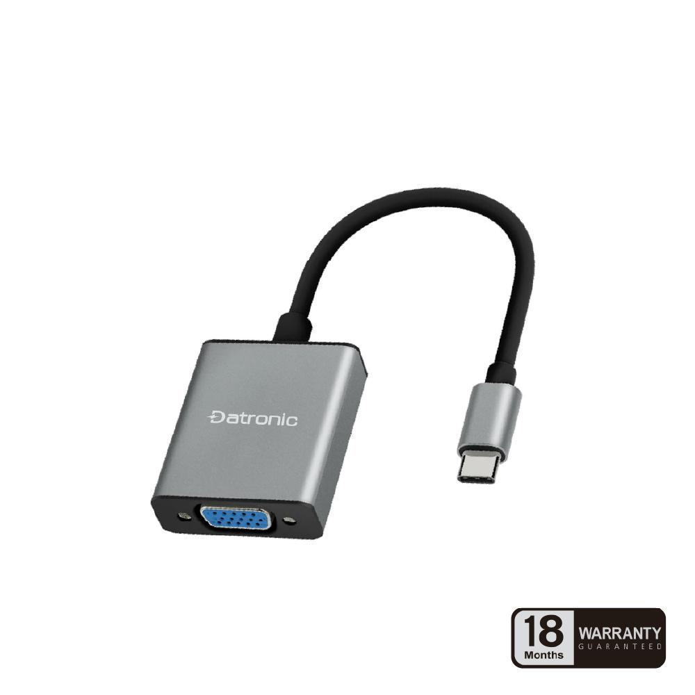 Datronic USB-C to VGA Adapter (DUSBC-241)