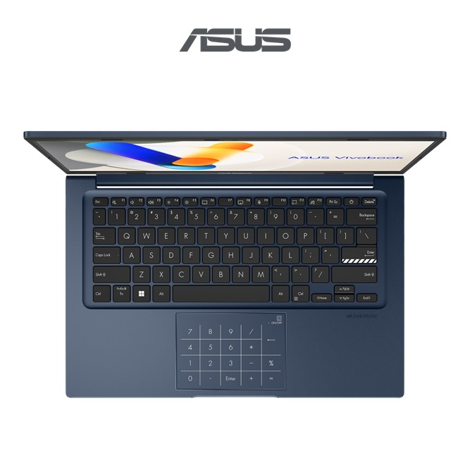 Asus VivoBook A1404V-APB007WS/APB008WS Laptop | Intel Core 5-120U | 16GB RAM 512GB SSD | 14''FHD | Intel Share | MS Office H&S 2021 | Win11 | 2Y Warranty