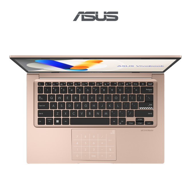 Asus VivoBook A1404V-APB007WS/APB008WS Laptop | Intel Core 5-120U | 16GB RAM 512GB SSD | 14''FHD | Intel Share | MS Office H&S 2021 | Win11 | 2Y Warranty