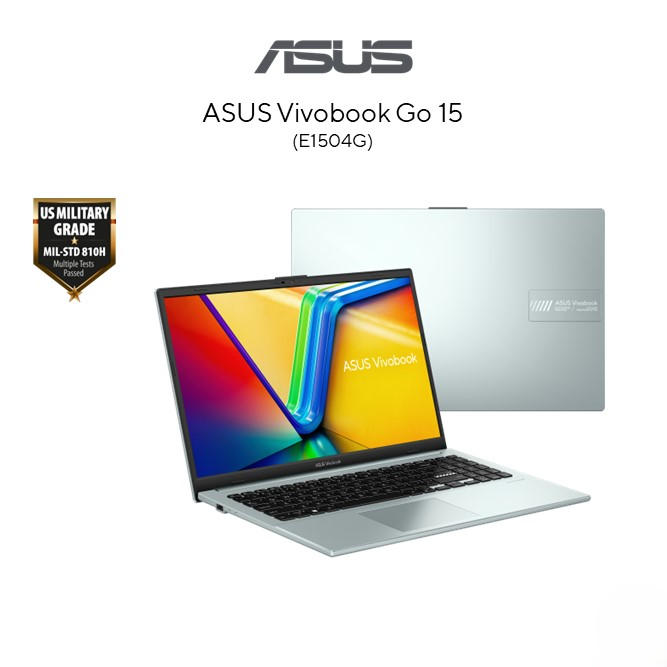 ASUS VivoBook E1504G-ANJ325WS/ANJ327WS | Intel Core i3-N305 | 8GB RAM 512GB SSD | 15.6''FHD | Intel Share | MS Office H&S | Win11 | 2Y Warranty