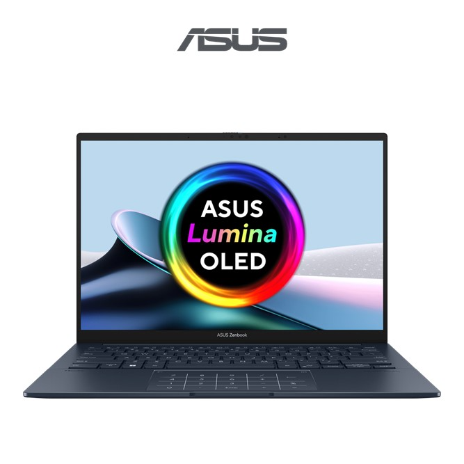 Asus ZenBook 14 OLED UX3405M-APZ345WS/APZ346WS Laptop | Intel EVO Core Ultra 9-185H | 32GB RAM 1TB SSD | 14" Touch 3K (2880x1800) OLED 120Hz | Intel Arc Graphics | MS Office H&S 2021 | Win11 | 2Y Warranty (Sleeve + USB-A to RJ45 Lan)