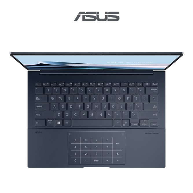 Asus ZenBook 14 OLED UX3405M-APZ345WS/APZ346WS Laptop | Intel EVO Core Ultra 9-185H | 32GB RAM 1TB SSD | 14" Touch 3K (2880x1800) OLED 120Hz | Intel Arc Graphics | MS Office H&S 2021 | Win11 | 2Y Warranty (Sleeve + USB-A to RJ45 Lan)