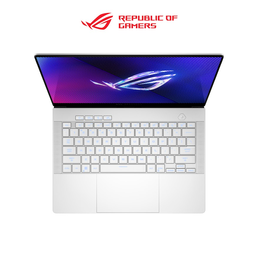 Asus ROG Zephyrus G14 GA403U-UQS096W Gaming Laptop | AMD Ryzen 9-8945HS | 16GB RAM 1TB SSD | RTX4050 6GB | 14'' 3K OLED | Win11 | 2Y Warranty | (G14 Sleeve+100w Type C AC Adapter)