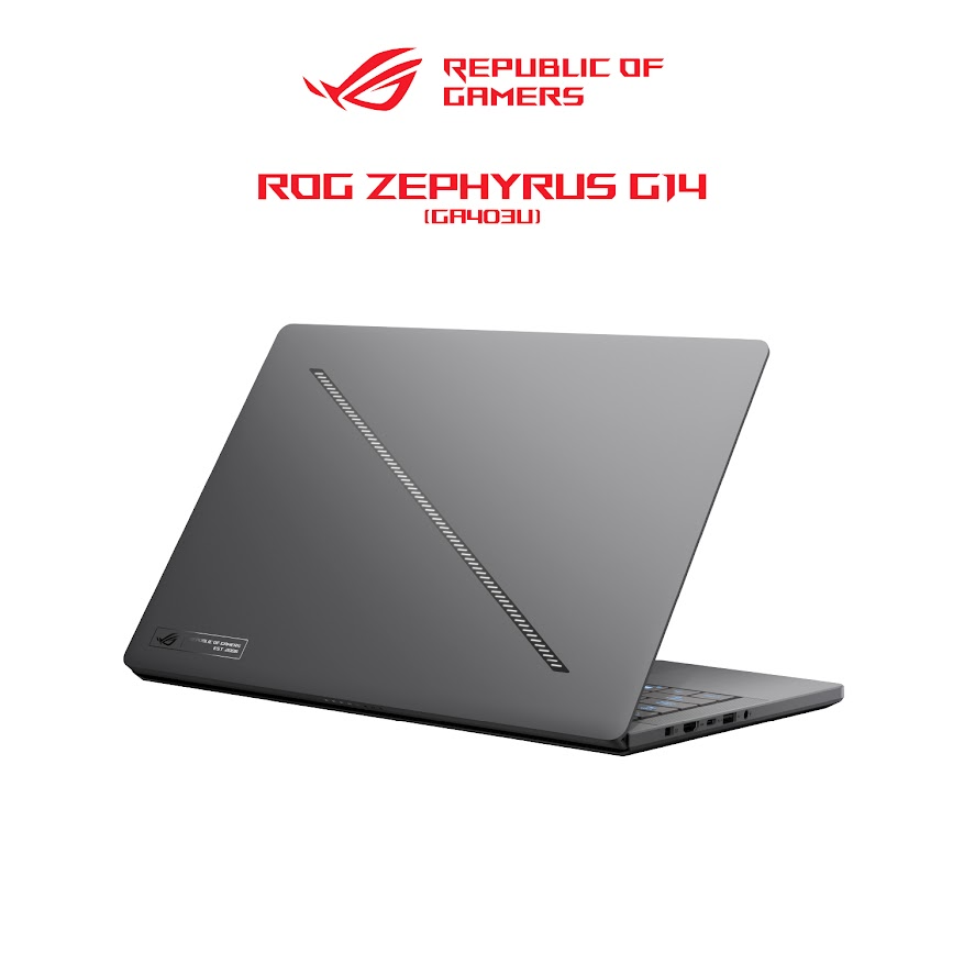 Asus ROG Zephyrus G14 GA403U-VQS033WO Gaming Laptop | AMD Ryzen 9-8945HS | 32GB RAM 1TB SSD | RTX4060 8GB | 14'' 3K OLED | Win11 | 2Y Warranty | (G14 Sleeve+100w Type C AC Adapter)