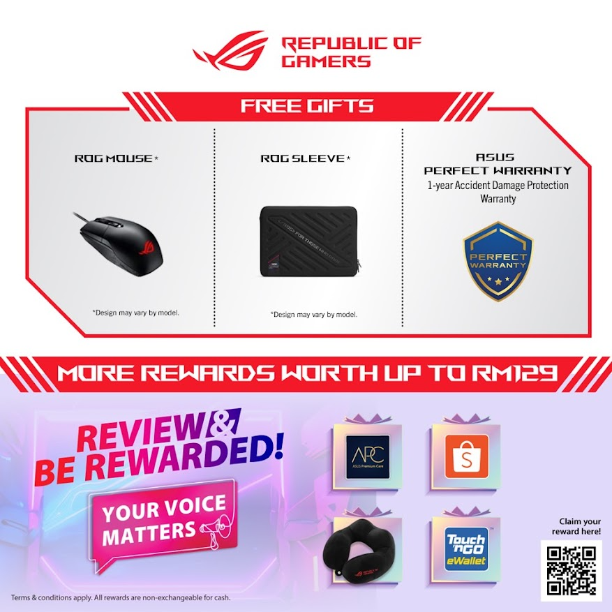 Asus ROG Zephyrus G16 GU605M-ZQR004WO Gaming Laptop | Intel Core Ultra 9-185H | 32GB RAM 2TB SSD | RTX4080 12GB | 16' OLED WQXGA (240Hz) | Win11 | 2Y Warranty | (ROG Sleeve+Impact Gaming Mouse+100w Type C Adapter)