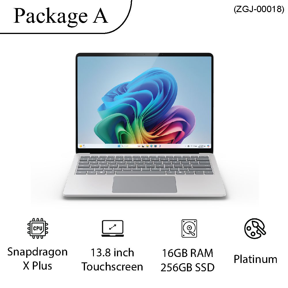 Microsoft Surface Laptop 7 | Copilot+ PC | 13.8"/15"touchscreen | Snapdragon X Plus/X Elite | 16GB RAM | 256GB/512GB SSD | (Latest 7th Edition) | Platinum/Black/Dune/Sapphire