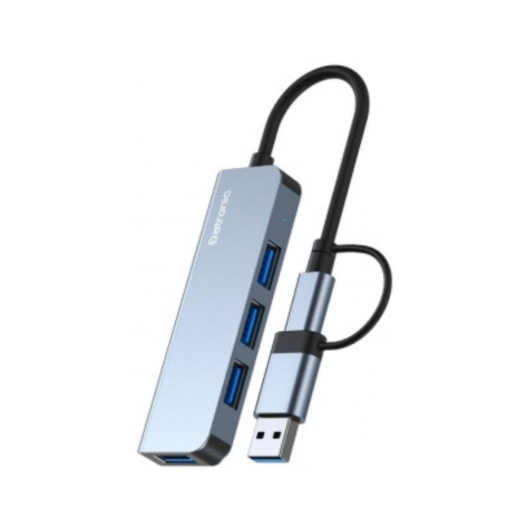 Datronic 2 in 1 USB-C & USB3.0 to USB3.0 x 4 HUB (DUSBCA-338)
