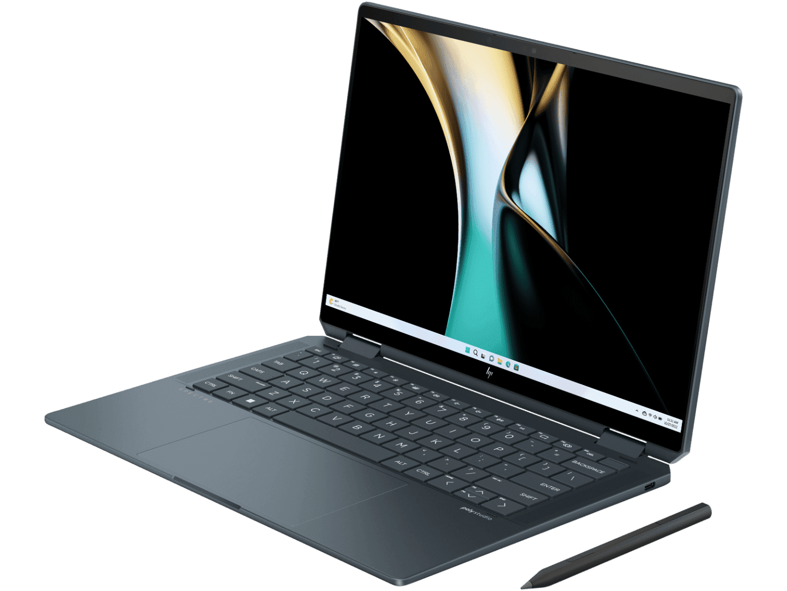 HP Spectre x360 14-eu0033TU Laptop (Nocturne Blue) | Intel Core Ultra 7-155H | 32GB RAM 1TB SSD | 14" OLED (2880x1800)120Hz & Multitouch | Intel Arc | MS Office H&S 2021 | Win11 | 2Y Warranty