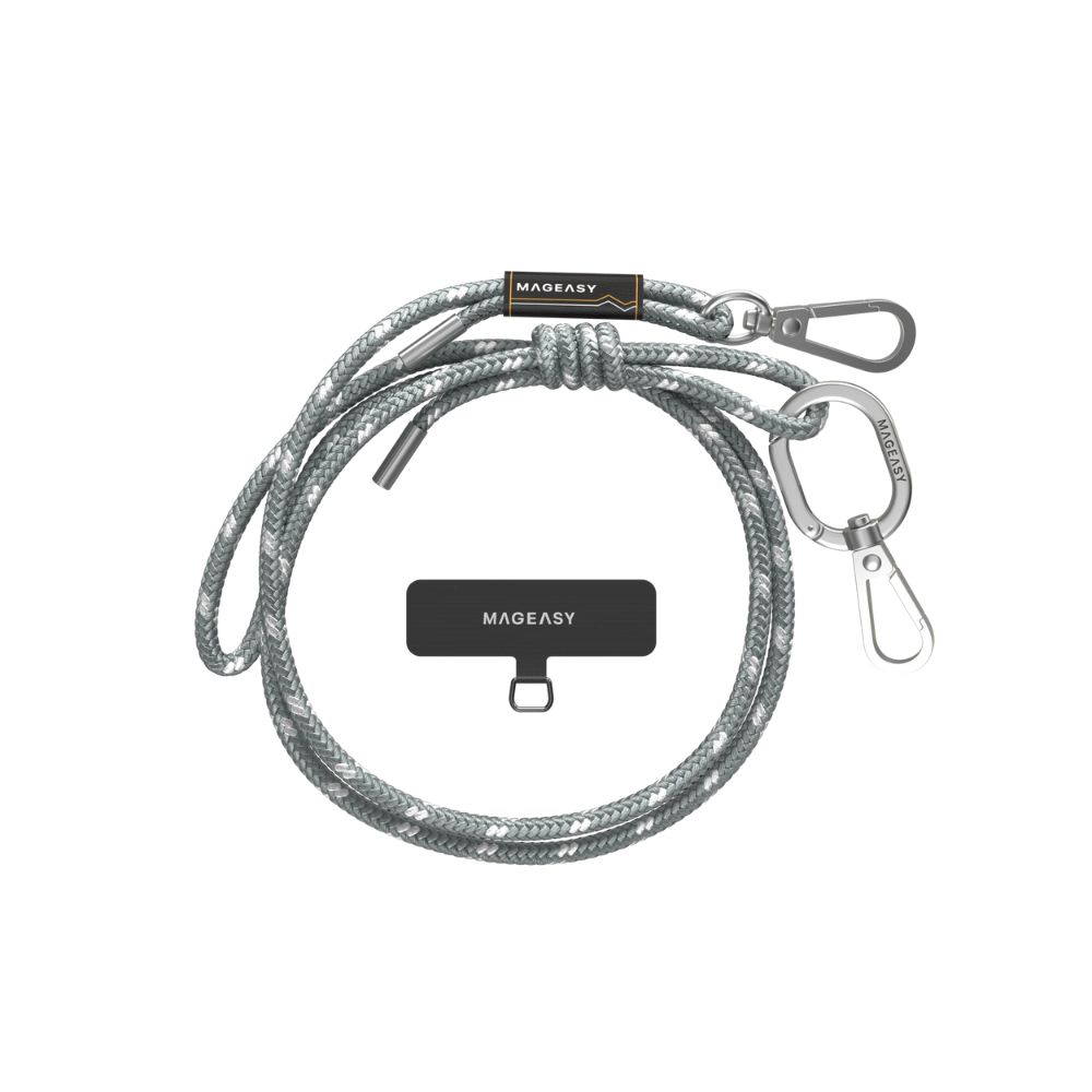 Mageasy 6mm Phone Rope Strap + Strap Card