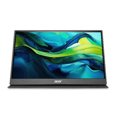 Acer PM161QB Portable Monitor | 15.6" | 4ms(GTG) | 60Hz | FHD 1920x1080 | IPS Panel | 2 USB-C (15W) | 1 Mini HDMI | Audio Out | 3Y Warranty